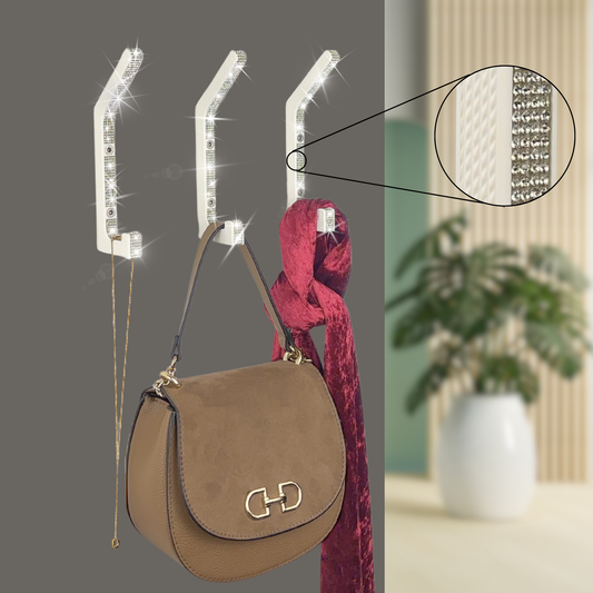 glämfän® Glamour Haken Weiß / Silber