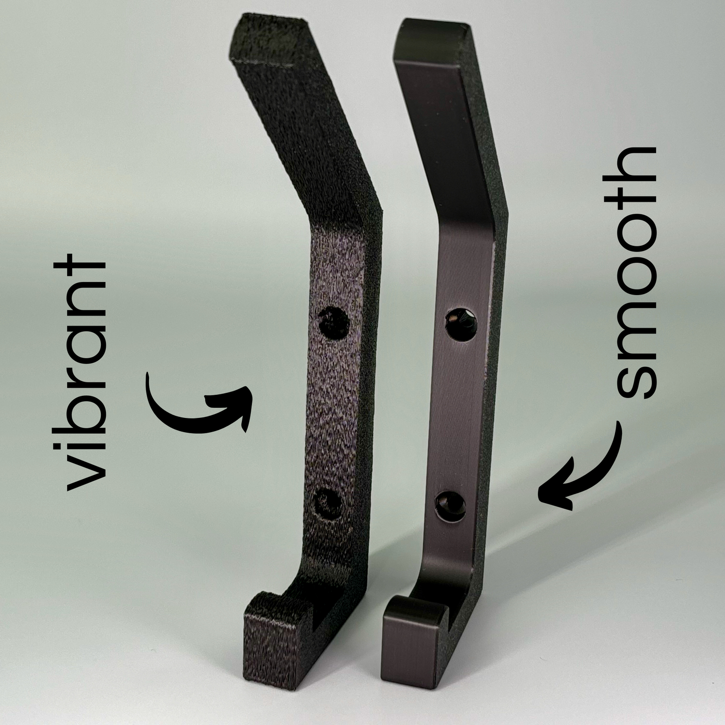 Maßanfertigung Garderobenhaken, mehrfarbig, Oberfläche smooth