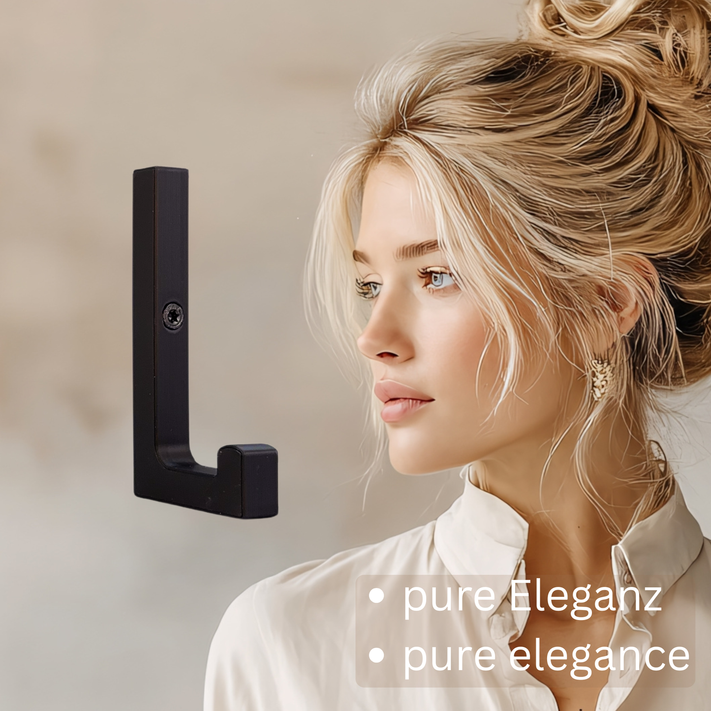 glämfän® Essential Haken kurz Schwarz