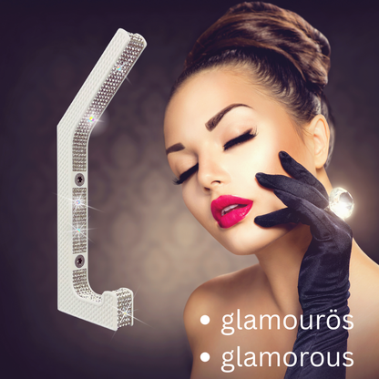 glämfän® Glamour Haken Weiß / Silber
