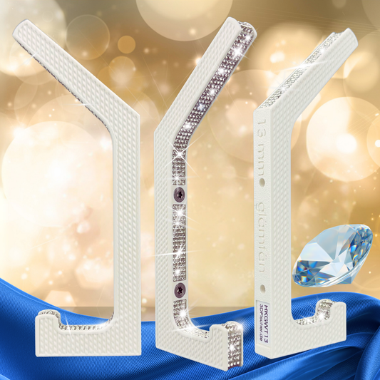 glämfän® Glamour Haken Weiß / Silber