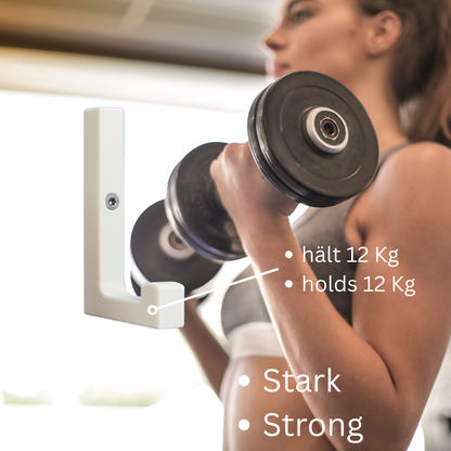 glämfän® Essential Haken kurz Weiß